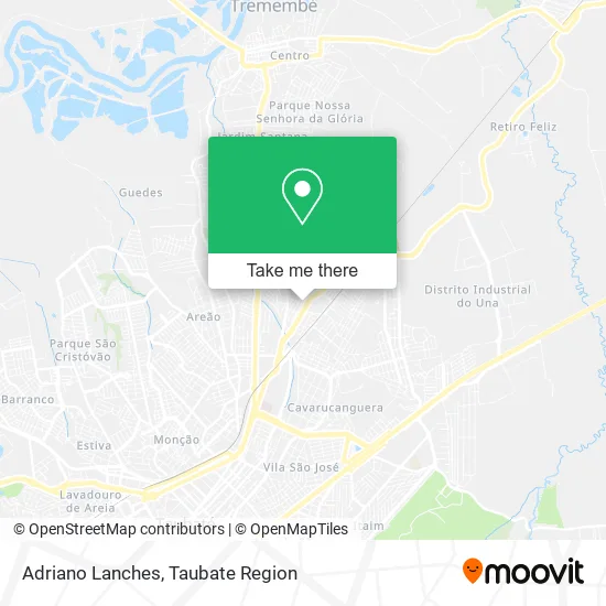 Adriano Lanches map