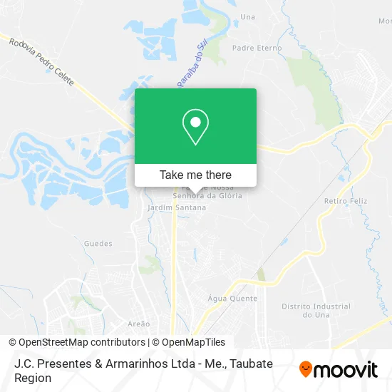 J.C. Presentes & Armarinhos Ltda - Me. map