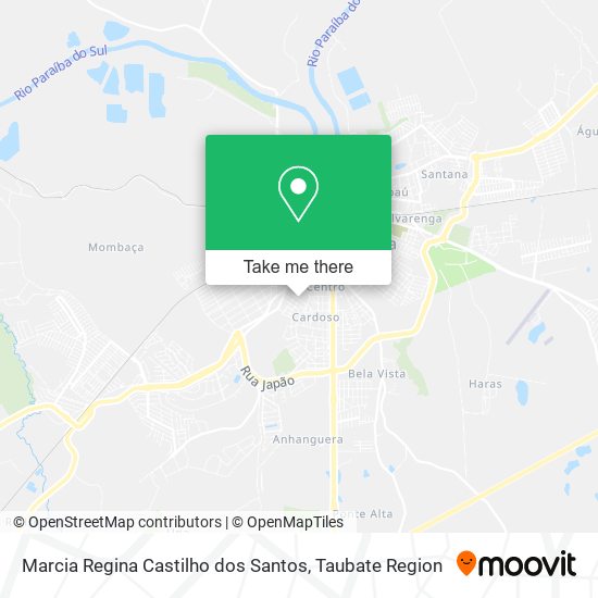 Mapa Marcia Regina Castilho dos Santos