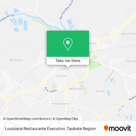 Louiziana Restaurante Executivo map