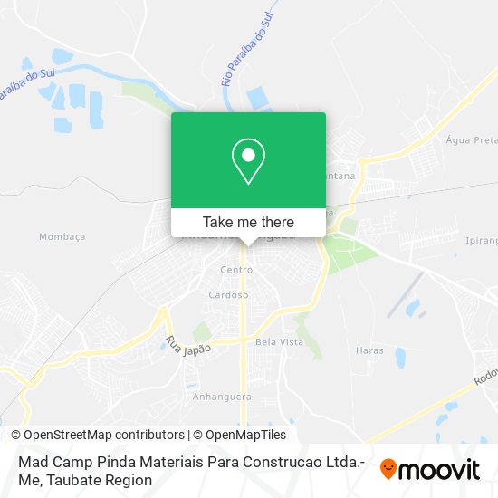 Mad Camp Pinda Materiais Para Construcao Ltda.-Me map
