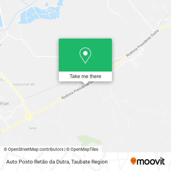 Auto Posto Retão da Dutra map