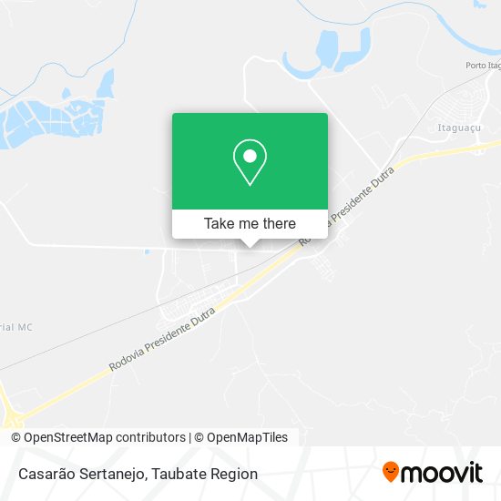Casarão Sertanejo map