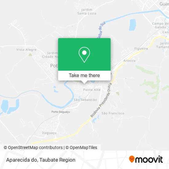 Aparecida do map