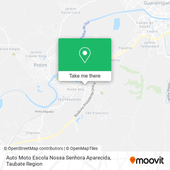 Auto Moto Escola Nossa Senhora Aparecida map