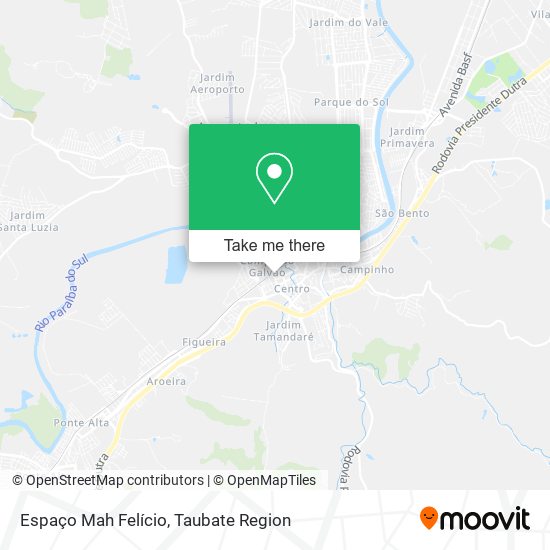 Espaço Mah Felício map