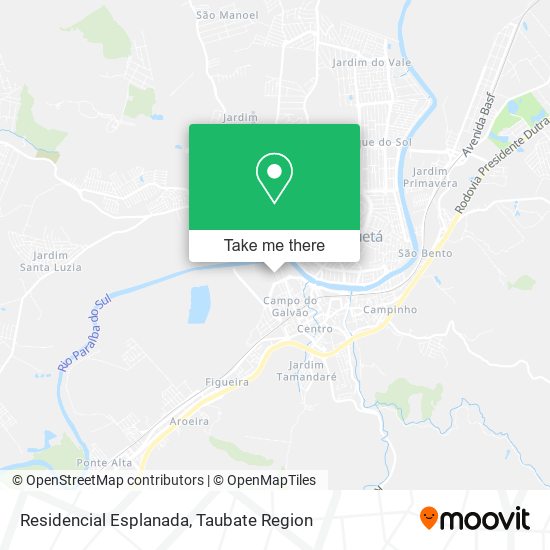 Residencial Esplanada map