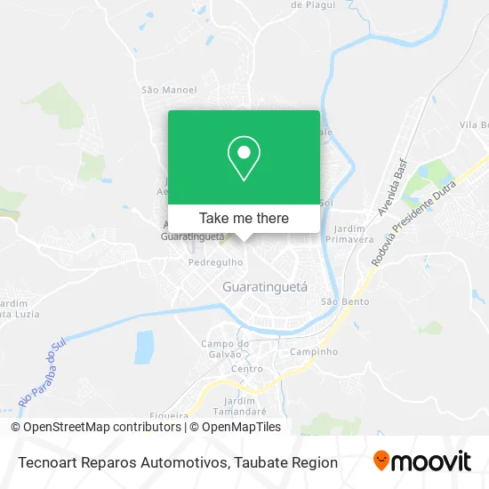 Tecnoart Reparos Automotivos map