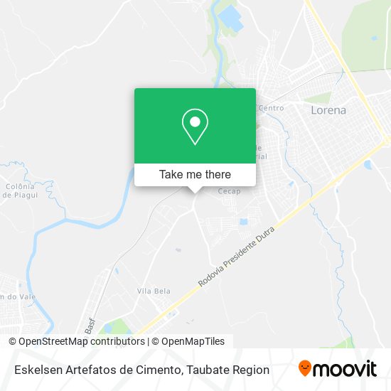 Eskelsen Artefatos de Cimento map