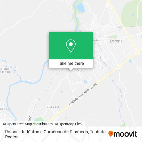 Rolosak Indústria e Comércio de Plásticos map