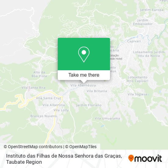 Instituto das Filhas de Nossa Senhora das Graças map