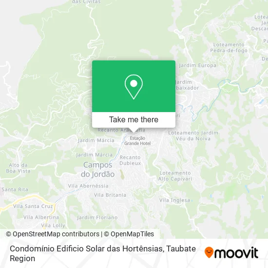 Condomínio Edificio Solar das Hortênsias map