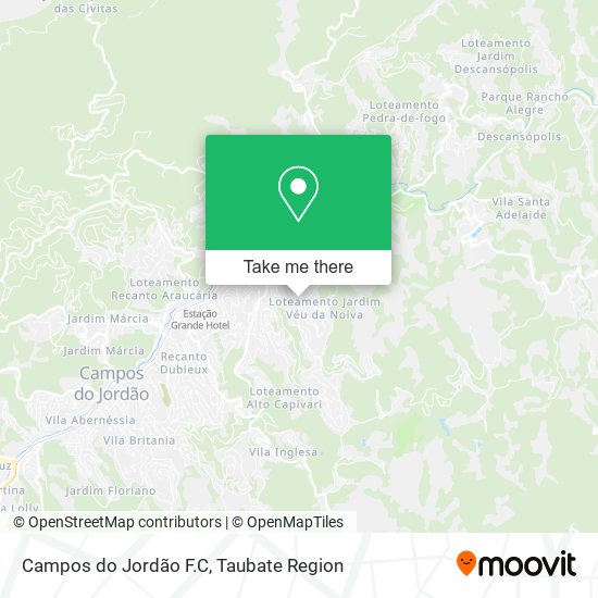 Campos do Jordão F.C map