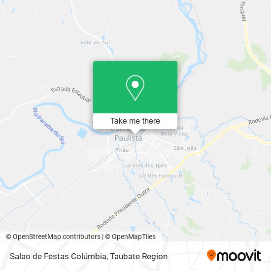 Salao de Festas Colúmbia map