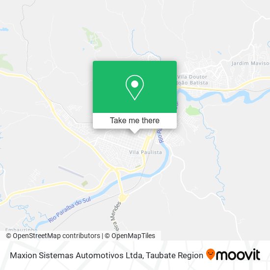 Maxion Sistemas Automotivos Ltda map