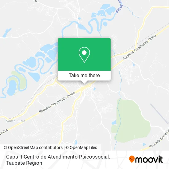 Caps II Centro de Atendimento Psicossocial map
