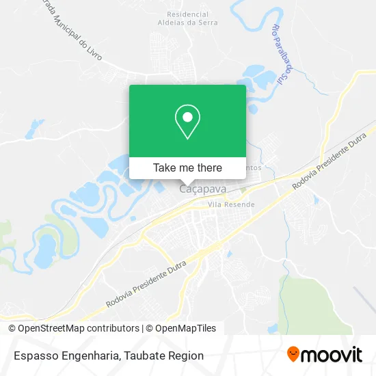 Espasso Engenharia map