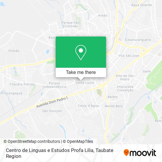 Centro de Linguas e Estudos Profa Lilia map