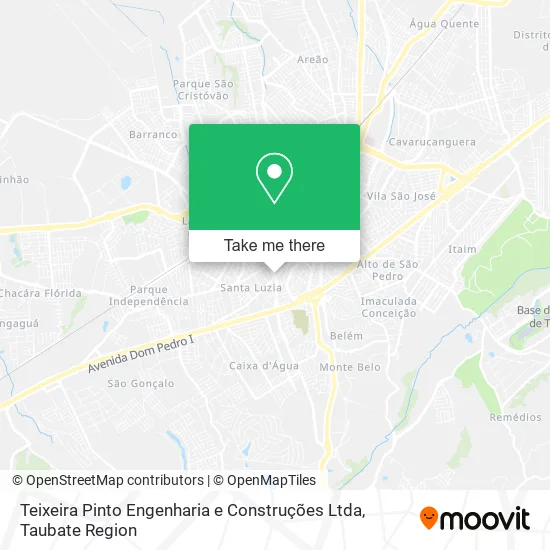 Teixeira Pinto Engenharia e Construções Ltda map