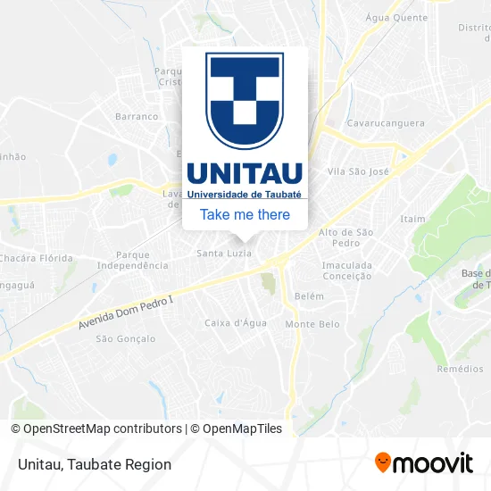 Unitau map