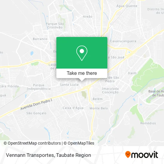 Vennann Transportes map