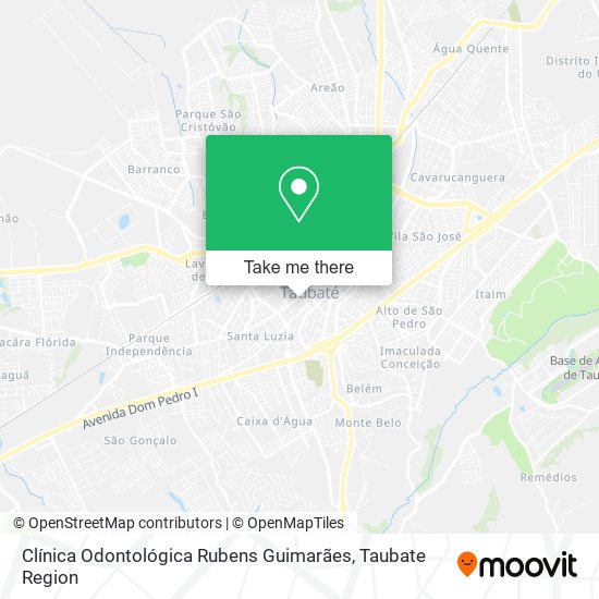 Clínica Odontológica Rubens Guimarães map