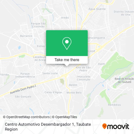 Centro Automotivo Desembargador 1 map