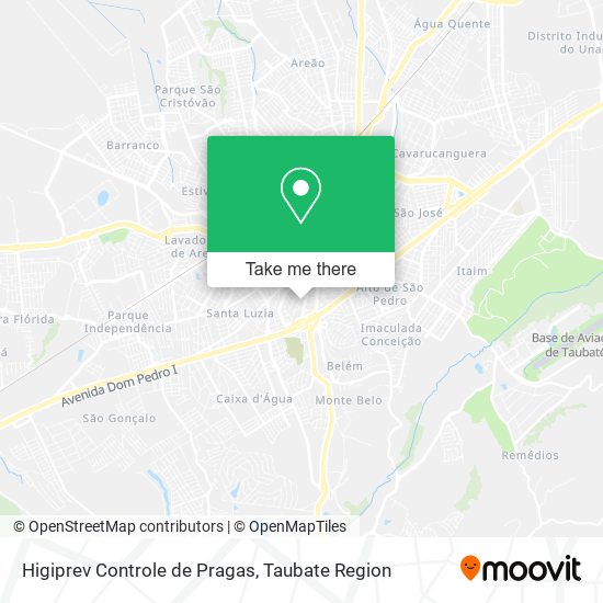 Mapa Higiprev Controle de Pragas