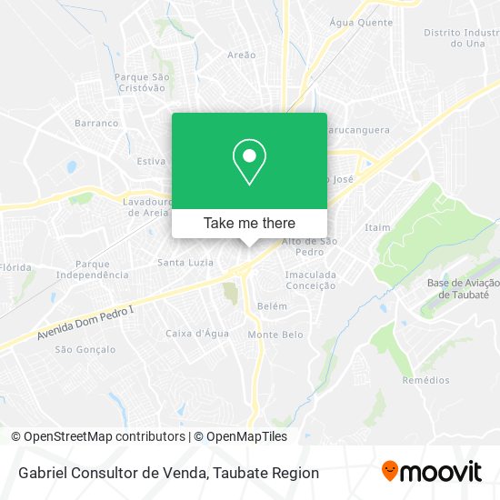 Gabriel Consultor de Venda map