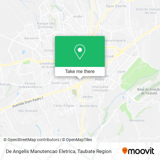 De Angelis Manutencao Eletrica map