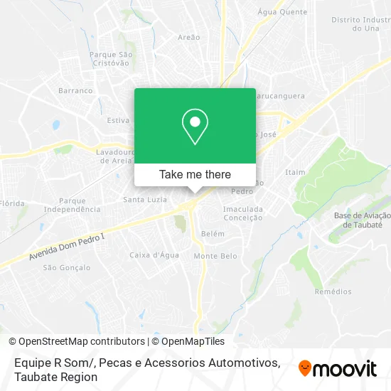 Equipe R Som / , Pecas e Acessorios Automotivos map
