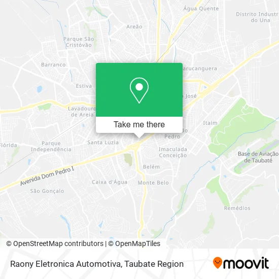 Raony Eletronica Automotiva map