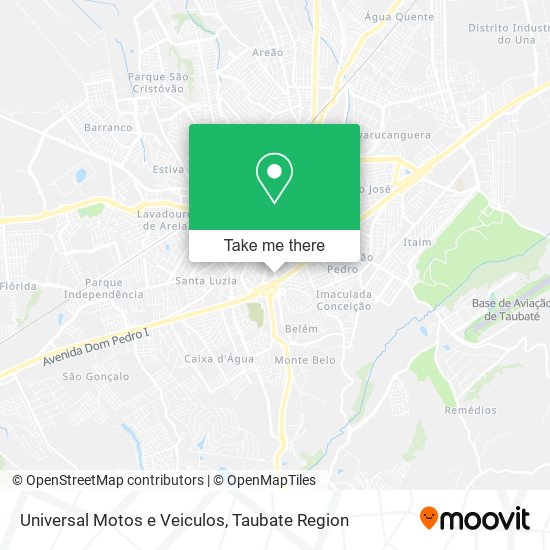 Universal Motos e Veiculos map