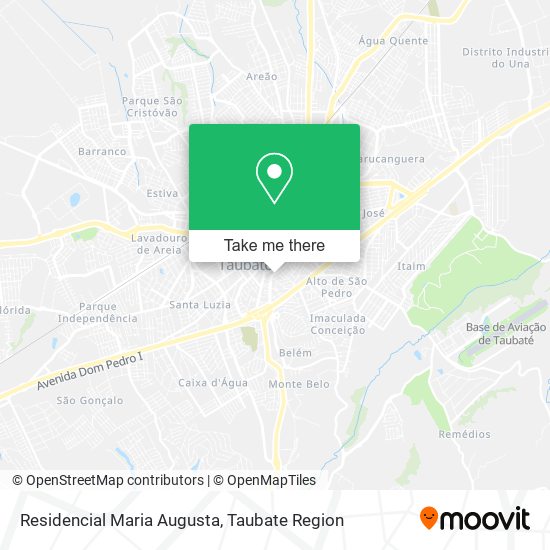 Mapa Residencial Maria Augusta