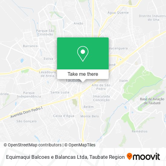 Equimaqui Balcoes e Balancas Ltda map