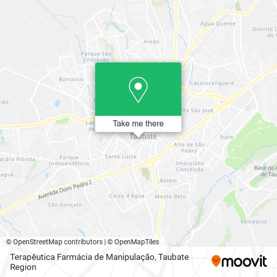 Terapêutica Farmácia de Manipulação map