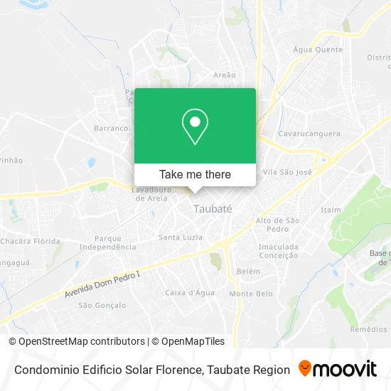 Condominio Edificio Solar Florence map