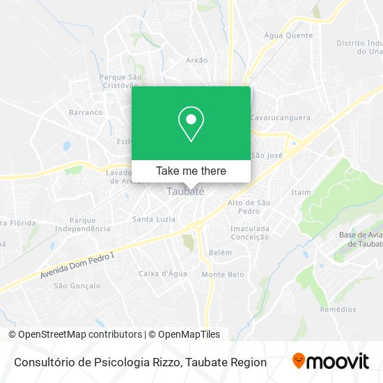 Consultório de Psicologia Rizzo map
