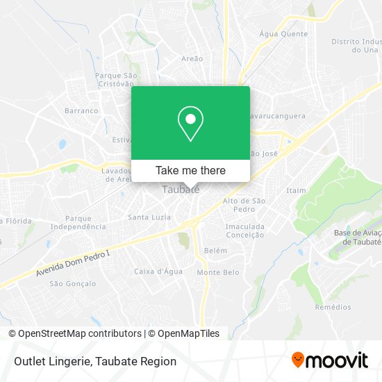 Outlet Lingerie map