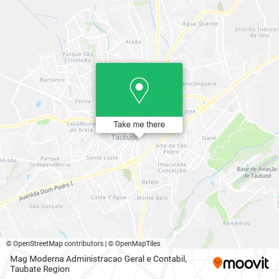 Mag Moderna Administracao Geral e Contabil map
