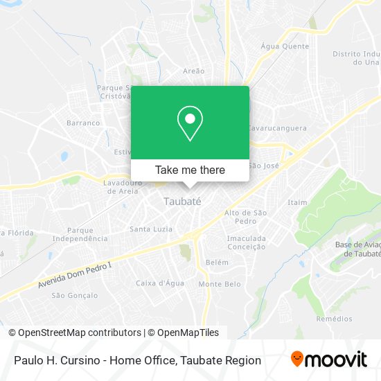 Paulo H. Cursino - Home Office map