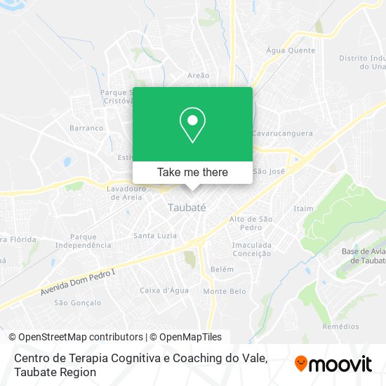 Centro de Terapia Cognitiva e Coaching do Vale map