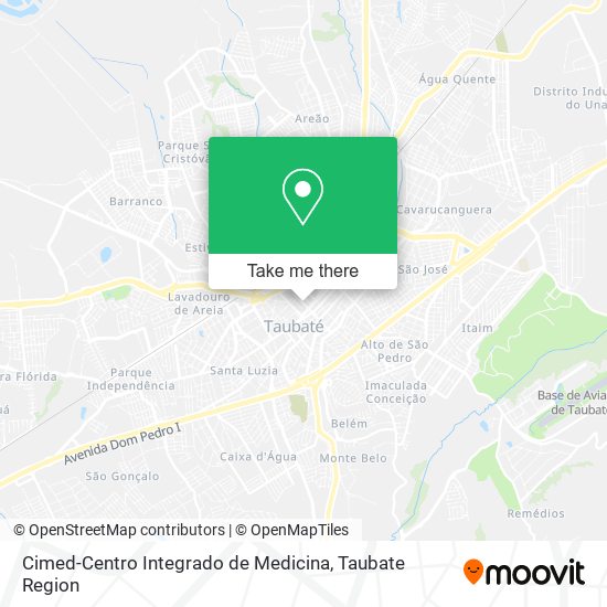 Cimed-Centro Integrado de Medicina map