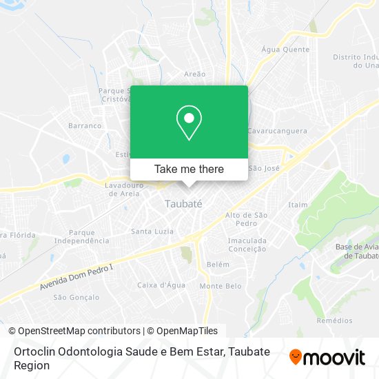 Ortoclin Odontologia Saude e Bem Estar map