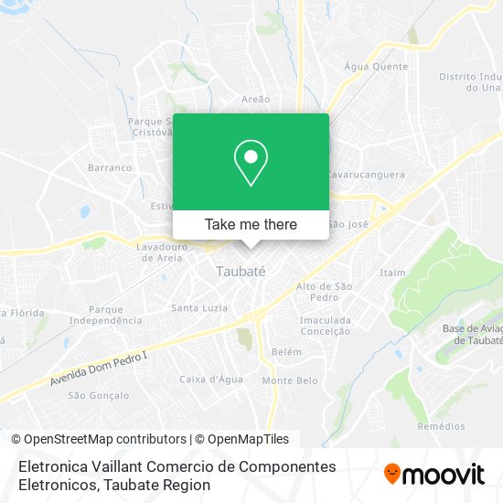Eletronica Vaillant Comercio de Componentes Eletronicos map