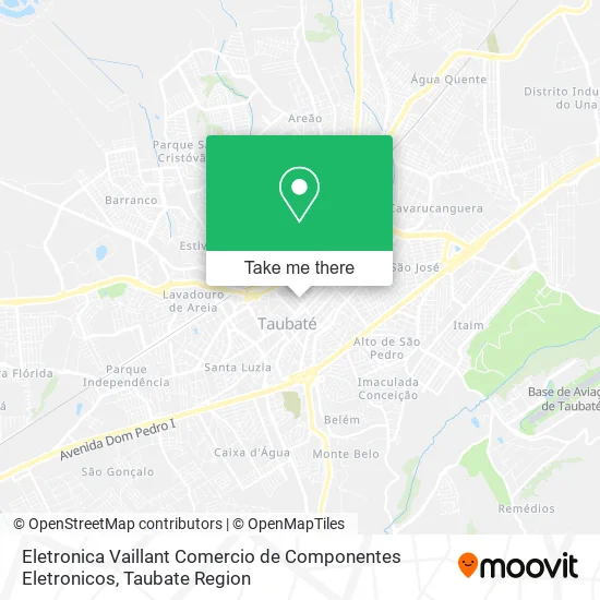 Eletronica Vaillant Comercio de Componentes Eletronicos map
