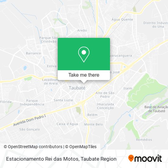 Estacionamento Rei das Motos map
