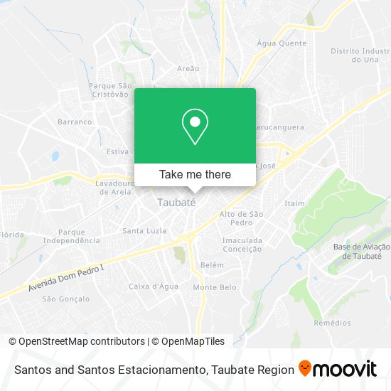 Santos and Santos Estacionamento map