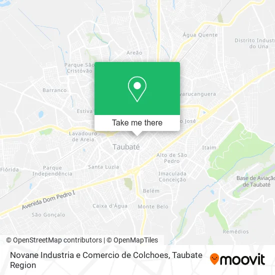 Novane Industria e Comercio de Colchoes map