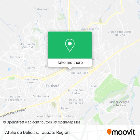 Ateliê de Delícias map
